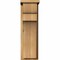 Ekena Millwork Yorktown Rough Sawn Corbel w/Backplate, Western Red Cedar, 8"W x 10"D x 26"H COR08X10X26YOR01RWR - alternate 3
